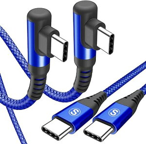 [ iPhone15 [dP[u ^CvC USB-C & USB-C P[u 1m / 2{ u[ }[d f[^] iPhone / MacBook / iPad /Google Pixel / Galaxy Ή