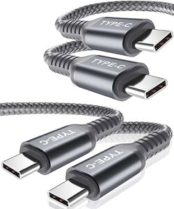 iPhone15 [dP[u ^CvC USB-C & USB-C P[u S3 /2{ O[ }[d f[^] iPhone / MacBook / iPad /Google Pixel / Galaxy Ή
