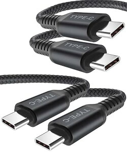 iPhone15 [dP[u ^CvC USB-C & USB-C P[u S3 /2{ ubN }[d f[^] iPhone / MacBook / iPad /Google Pixel / Galaxy Ή