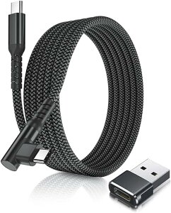 iPhone15 [dP[u ^CvC USB-C & USB-C P[u S2 /1{ ubN }[d f[^] iPhone / MacBook / iPad /Google Pixel / Galaxy Ή