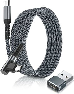 iPhone15 [dP[u ^CvC USB-C & USB-C P[u S2 /1{ O[ }[d f[^] iPhone / MacBook / iPad /Google Pixel / Galaxy Ή