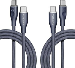 [ iPhone15 [dP[u ^CvC USB-C & USB-C P[u S2 / 1{ lCr[ }[d f[^] iPhone / MacBook / iPad /Google Pixel / Galaxy Ή