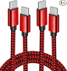 iPhone15 [dP[u ^CvC USB-C & USB-C P[u S2 /2{ bh }[d f[^] iPhone / MacBook / iPad /Google Pixel / Galaxy Ή