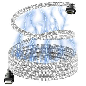 iPhone15 充電ケーブル タイプC USB-C & USB-C ケーブル 1m /1本 シルバー 急速充電 データ転送 iPhone / MacBook / iPad /Google Pixel / Galaxy 対応