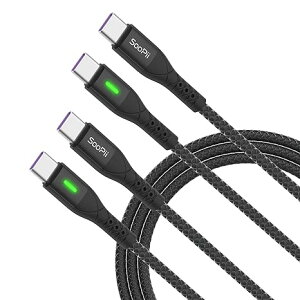 iPhone15 [dP[u ^CvC USB-C & USB-C P[u S4 /2{ ubN }[d f[^] iPhone / MacBook / iPad /Google Pixel / Galaxy Ή