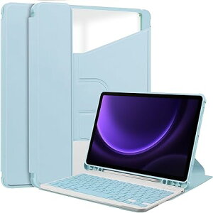 Galaxy MNV[ Tab S9 FE 10.9C` / S9 FE+ 12.4C` P[X 蒠^ XJCu[ S yz_[t NA n[hVF obNJo[ X }Olbg L[{[ht TPU I[gX