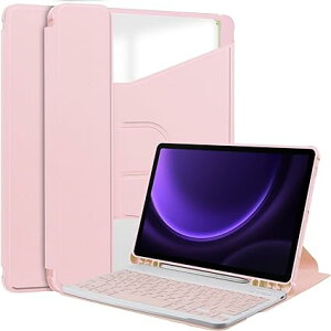 Galaxy MNV[ Tab S9 FE 10.9C` / S9 FE+ 12.4C` P[X 蒠^ sN S yz_[t NA n[hVF obNJo[ X }Olbg L[{[ht TPU I[gX[v