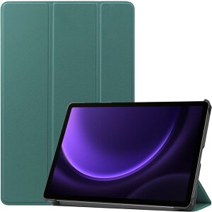 Galaxy �M�����N�V�[ Tab S9 FE 10.9�C���` / S9 FE+ 12.4�C���` �P�[�X �蒠�^ �O���[�� S �y���z���_�[�t�� �n�[�h PC �o�b�N�V�F�� �X���� �}���`�r���[�C���O �O�܂� �X�^���h �^�u���b�g �J�o�[ 2