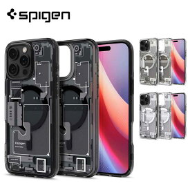 Spigen シュピゲン ウルトラハイブリッド マグフィット ゼロ・ワン iPhone17/17Pro/17ProMax/Air/16e/16/16Pro/16Plus/16ProMax/15/15Pro/15Plus/15ProMax ケース カバー MagSafe対応 米軍MIL規格
