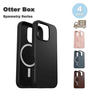 OtterBox Ib^[{bNX Vg[ }OZ[t iPhone16/16Pro/16Plus/16ProMax Symmetry V[Y MagSafe Ή ACtH P[X S4F 