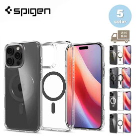 即納 Spigen シュピゲン ウルトラハイブリッド マグフィット 全5色 iPhone 16/16Pro/16Plus/16ProMax/15/15Pro/15Plus/15ProMax/14/14Pro/14Plus/14ProMax ケース カバー MagSafe マグネット搭載