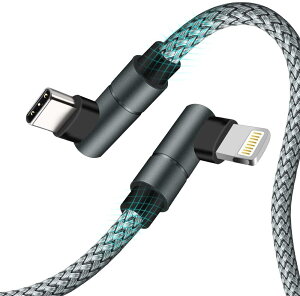 CgjOP[u [dP[u type-C L^ L 2m×1{ O[ }[d f[^] iPhone/iPad/iPod Ή Lightning P[u