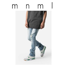 mnml ミニマル デニムパンツ X598 SKINNY STACKED DENIM デニム パンツ ジーパン メンズ US限定