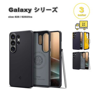 ���[ �M�����N�V�[ �P�[�X Spigen �V���s�Q�� �i�m�|�b�v �}�O�t�B�b�g MagSafe �Ή� �J�o�[ �S3�F Galaxy S26/S26Ultra �ϏՌ� �y�� ��������