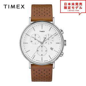 TIMEX タイメックス メンズ 腕時計 リストウォッチ TW2R26700 ブラウン/ホワイト 海外限定 時計 日本未発売 当店1年保証
