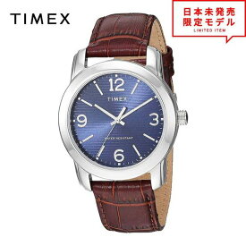 TIMEX タイメックス メンズ 腕時計 リストウォッチ TW2R86800 ブラウン/ブルー 海外限定 時計 日本未発売 当店1年保証