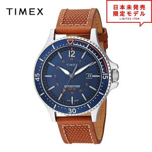 TIMEX タイメックス メンズ 腕時計 リストウォッチ TW4B15000 ブラウン/ブルー 海外限定 時計 日本未発売 当店1年保証