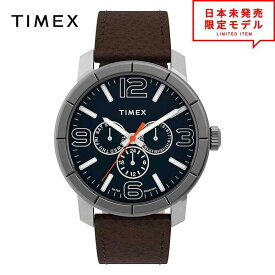 TIMEX タイメックス メンズ 腕時計 リストウォッチ TW2U153009J ブラウン/ブルー 海外限定 時計 日本未発売 当店1年保証