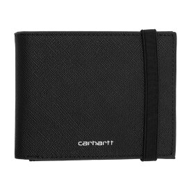 即納 Carhartt WIP カーハート Work In Progress ブラック コーティング バイフォールド ウォレット｜ブラック 財布 メンズ レディース 海外直輸入 正規品