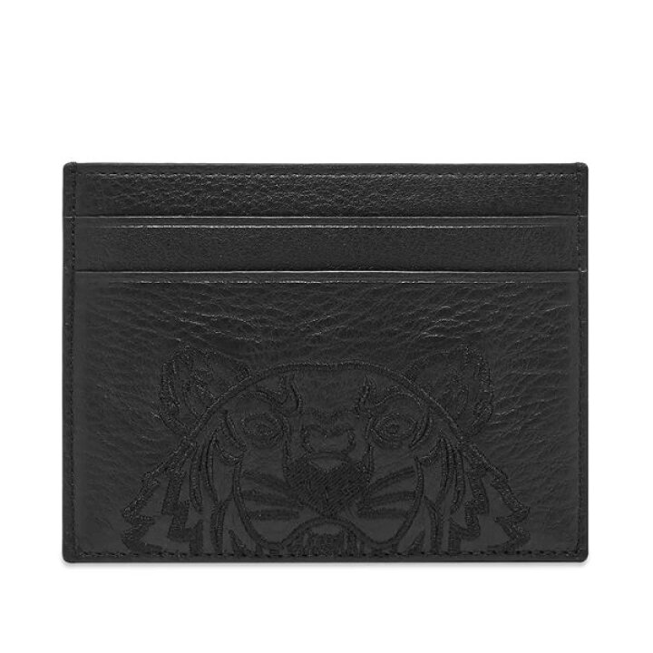 楽天市場】KENZO ケンゾー Tiger Leather Card Holder ブラック  