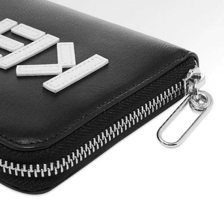 楽天市場 Kenzo ケンゾー Leather Logo Long Zip Wallet レザー ロゴ ロングウォレット 長財布 ラウンドジップ 本革 メンズ レディース 日本未発売 Smart Park 楽天市場店