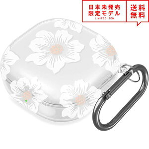 Galaxy Buds Pro/Buds Live �Ή� �P�[�X ClearMorning Glory �J���r�i�t �M�����N�V�[ �o�b�Y ���C�����X�C���z�� ���[ �J�o�[ �h�� �Ռ��z�� ���{������