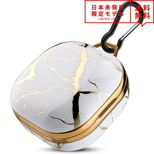 Galaxy Buds Pro/Buds Live �Ή� �P�[�X �z���C�g�S�[���h�}�[�u�� �J���r�i�t �M�����N�V�[ �o�b�Y ���C�����X�C���z�� ���[ �J�o�[ �h�� �Ռ��z�� ���{������