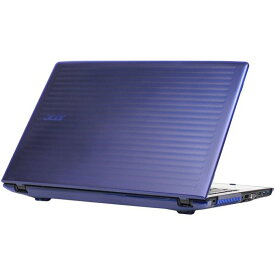 mCover iPearl シリーズ Acer エイサー Aspire E 15 E5-575 / E5-575G（15.6インチ）対応 ハード シェル ケース｜ブルー