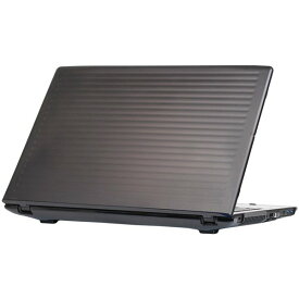 mCover iPearl シリーズ Acer エイサー Aspire E 15 E5-575 / E5-575G（15.6インチ）対応 ハード シェル ケース｜ブラック