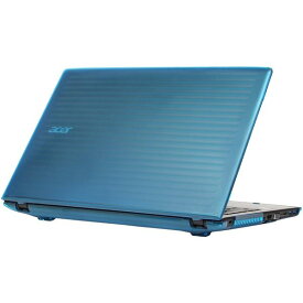 mCover iPearl シリーズ Acer エイサー Aspire E 15 E5-575 / E5-575G（15.6インチ）対応 ハード シェル ケース｜アクア
