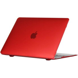 mCover iPearl シリーズ MacBook（12インチ / Retinaディスプレイ）A1534 対応 ノートパソコン ハード シェル ケース ｜レッド