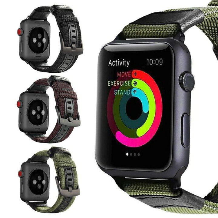 楽天市場】iLish アイリッシュ Apple Watch アーミーストラップ ベルト 