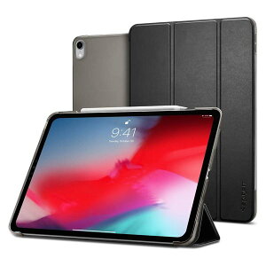 [ Spigen VsQ iPad Pro ACpbh v 12.9/11/10.5 Ή X}[gtH[h O X^h ^ubgP[X
