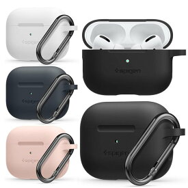 即納 Spigen シュピゲン AirPods Pro エアポッズプロ 対応 シリコンフィット ケース シリコン Apple アップル 耐衝撃