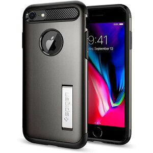 Spigen VsQ iPhone SE3/SE2/8/7/8plus/7Plus P[X XA[}[/K^ ~XybN ČRMILKi擾 Ki