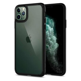 即納 Spigen シュピゲン iPhone 11/11Pro/11ProMax ウルトラハイブリッド ケース/マットブラック ミルスペック 米軍MIL規格 アイフォンケース 正規品