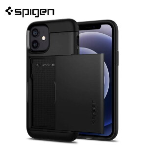[ Spigen VsQ iPhone 12/12Pro/12ProMax/12mini/11/11Pro/11ProMax/SE2/8/7 P[X Jo[ XA[}[ CS/ubN ~XybN MILKi Ki