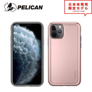 PELICAN �y���J�� iPhone 11/11Pro/11ProMax Adventurer �A�h�x���`���[/���[�Y�S�[���h/�O���[ �A�C�t�H���P�[�X �A�b�v�� ���K�i ���{������