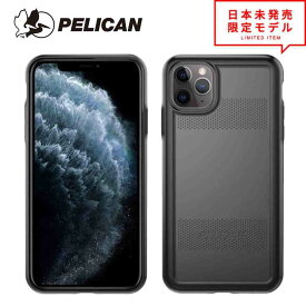 即納 PELICAN ペリカン iPhone11/11Pro/11ProMax ケース サバゲ カバー Protector プロテクター ブラック 日本未発売 ポイント消化