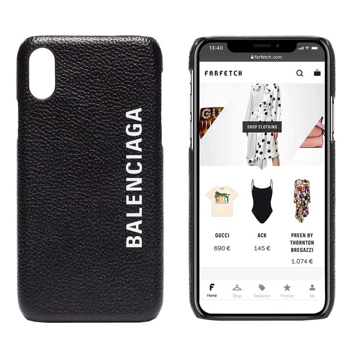 楽天市場】即納 Balenciaga バレンシアガ iPhone X/XS ケース 本革 