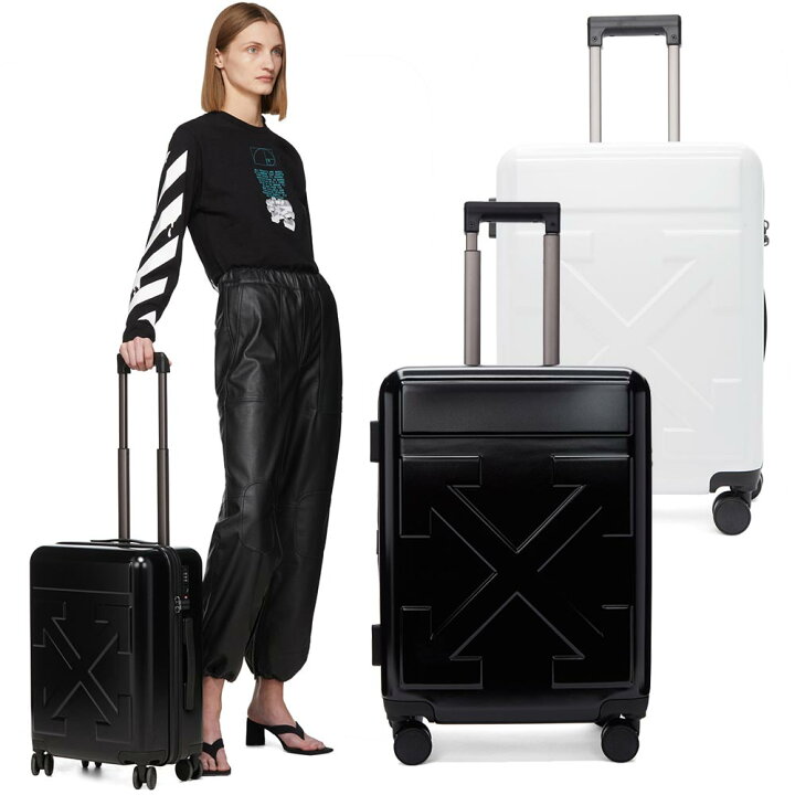 楽天市場】即納 OFF-WHITE オフホワイト アロー トロリー キャリーオン 