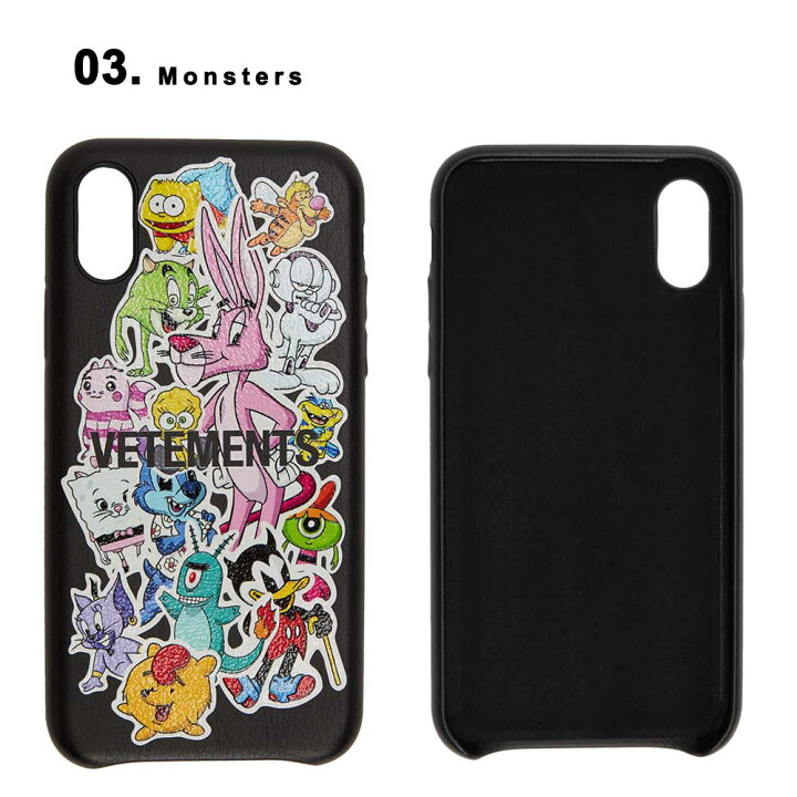 楽天市場】即納 VETEMENTS ヴェトモン iPhone X/XS/XS Max ケース ロゴ  
