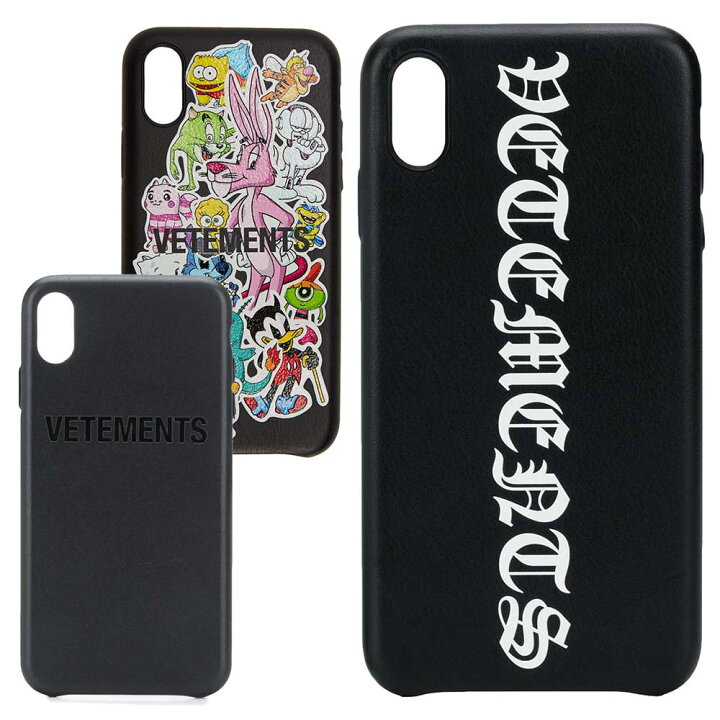 楽天市場】即納 VETEMENTS ヴェトモン iPhone X/XS/XS Max ケース ロゴ 