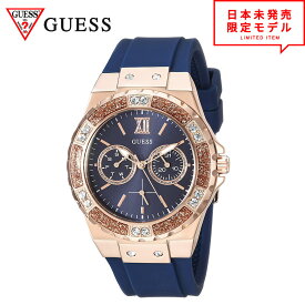 即納 GUESS ゲス レディース 腕時計 ステンレススチール U1053L1 リストウォッチ ブルー/ローズゴールド 海外限定 日本未発売 当店1年保証