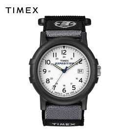 TIMEX タイメックス メンズ 腕時計 キャンパー Camper｜ブラック / ホワイトダイヤル T49713 海外モデル｜当店1年保証