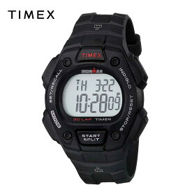 当店1年保証｜TIMEX タイメックス メンズ 腕時計 アイアンマン クラシック 30｜ ブラック/レッド 38mm T5K822 海外モデル