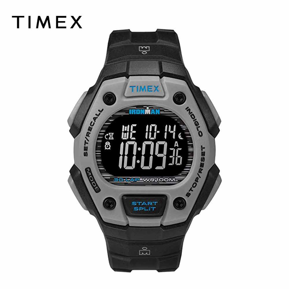当店1年保証｜TIMEX タイメックス メンズ 腕時計 アイアンマン クラシック 30｜ ブラック/グレー/ブルー 38mm TW2U30200 海外モデル メンズ腕時計