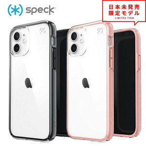 speck �X�y�b�N iPhone 12/12Pro/12ProMax �P�[�X �J�o�[ Presidio Perfect-Clear Impact Geo �N���A/�u���b�N �N���A/���[�W�B�[�s���N ���{������