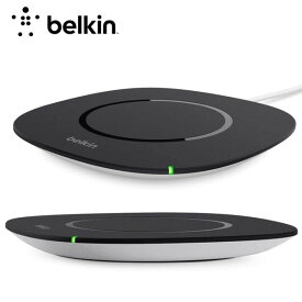即納 Belkin ベルキン ワイヤレス充電器 iPhone/Android Qi ワイヤレスチャージャー 5W ACアダプター付き Qi認証