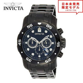 最安値挑戦中！ Invicta インヴィクタ メンズ 腕時計 リストウォッチ 0076 ブラック 海外限定 時計 日本未発売 当店1年保証